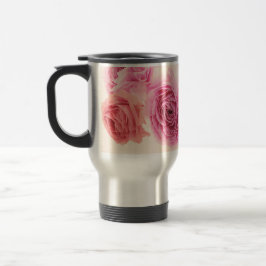 Elegant pink Ranunculus Reisebecher