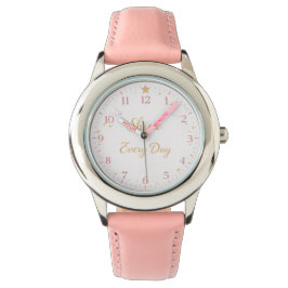Elegant pink wristwatch – a daily radiance of femi armbanduhr