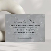 Elegant Platinum Gray Wedding