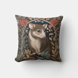 Elegant Possum William Morris Inspiriert Kissen