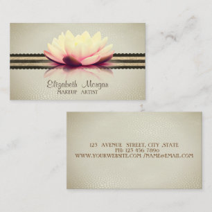 Elegant Professionell Stilvoll Modern,Lotus Visitenkarte