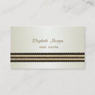 Elegant Professionell Stylisch Modern, Gestreift Visitenkarte