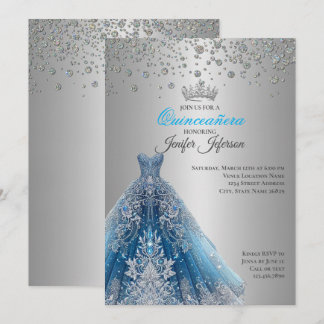 Elegant Quinceanera Einladung