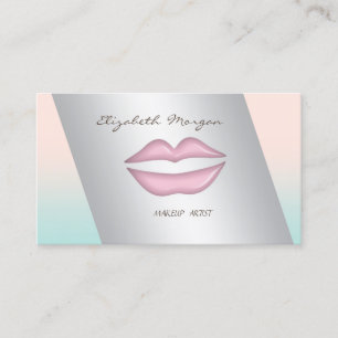 Elegant, Raffiniert, Modern, Professionell, Lippen Visitenkarte