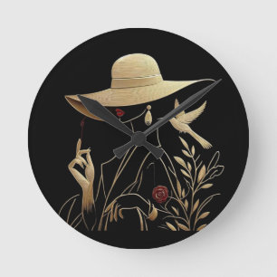 Elegant & Raffiniert Runde Wanduhr