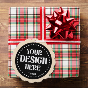 Elegant, raffiniert, schlank und minimalistisch ornament karte