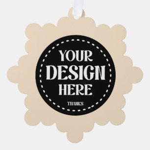 Elegant, raffiniert, schlank und minimalistisch ornament karte