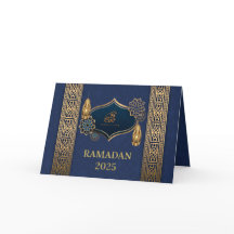 Elegant Ramadan Kareem 2025 Grußkarte