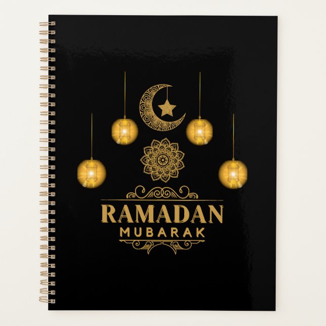 Elegant Ramadan Nights- Eid Mubarak 2026 Holiday  Planer (Vorderseite)