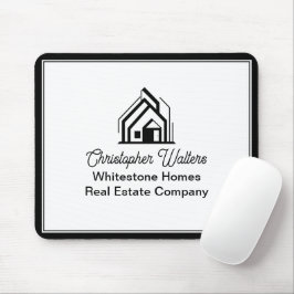 Elegant Real Estate Company Customized Realtor Mousepad