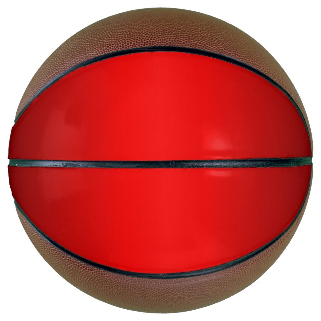 Elegant Red Gradient Basketball (Vorderseite)