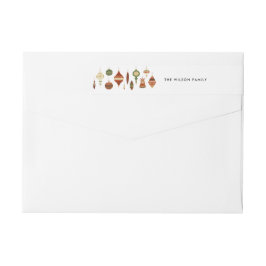 ELEGANT RED GREEN CHRISTMAS ORNAMENT STAR DECOR