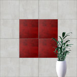 Elegant Red Marble Vibrant Modern Fliese<br><div class="desc">Elegantes Rotes Marmor Lebendige moderne Keramik</div>