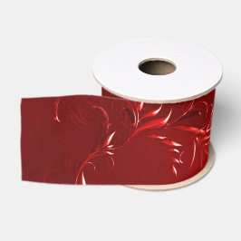 Elegant Red Wedding Ripsband