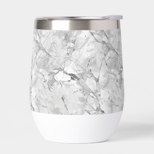 Elegant Regal Stone Vein Marmorbelag Textur Custom (Links)