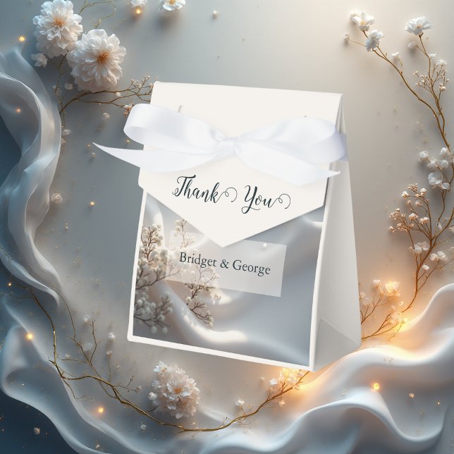 Elegant romantic babys breath floral wedding geschenkschachtel (Von Creator hochgeladen)