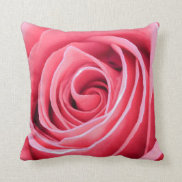 Elegant rosa Blumenblätter| Kissen