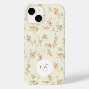 Elegant Rosa Floral Apple Samsung Handy Fall Case-Mate iPhone 14 Hülle