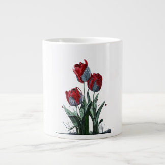 Elegant Rose Flower Mug – Timeless Floral Design Jumbo-Tasse