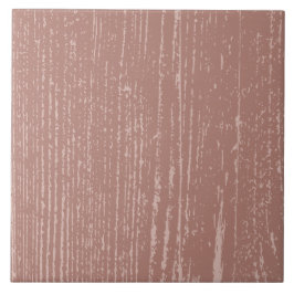 Elegant Rosy Brown Wood Grain Fliese
