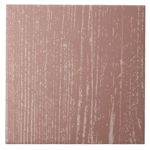 Elegant Rosy Brown Wood Grain Fliese