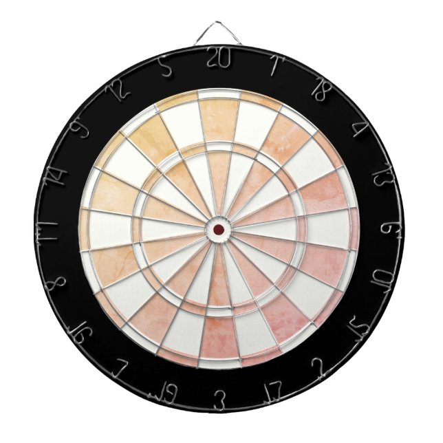 Elegant Rustic Dartboard Dartscheibe (vorne)