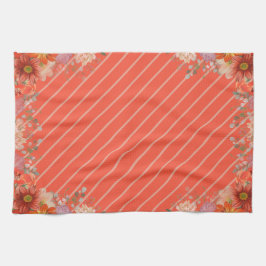 Elegant rustic floral kitchen geschirrtuch