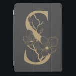 Elegant S Boho Floral Monogram Initial Gray Gold iPad Pro Cover<br><div class="desc">Elegant S Boho Floral Monogram Initial Gray Gold *jeder Buchstabe hat seinen eigenen Eintrag; wenn Ihr Brief noch nicht verfügbar ist,  bitte schreiben Sie mir und ich werde ihn an die Spitze der Liste verschieben.</div>