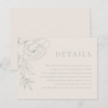 Elegant Sage Green Vintage Floral Wedding Details
