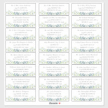 Elegant Sage Greenerenerity Guest Address Labels