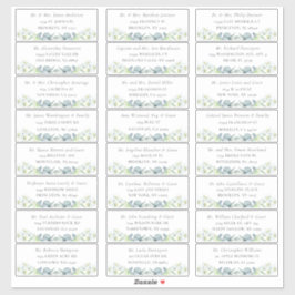 Elegant Sage Greenerenerity Guest Address Labels