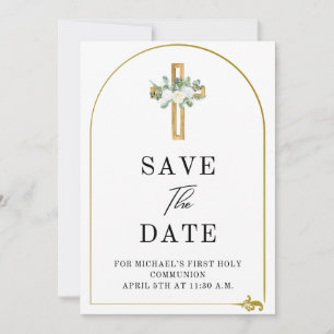 Elegant Save the Date Einladung