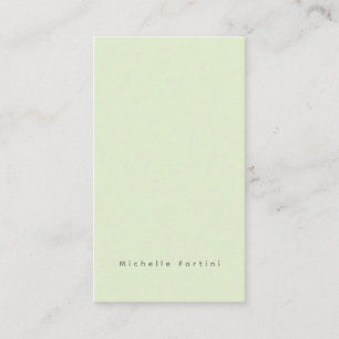 Elegant Schlicht Einfach Minimalistisch Begleitkarte