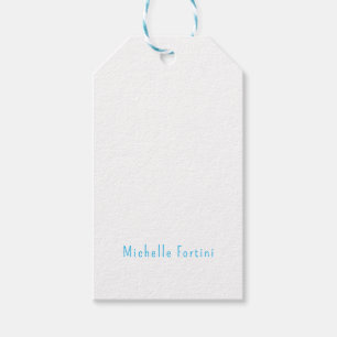 Elegant Schlicht Einfach Minimalistisch Geschenkanhänger