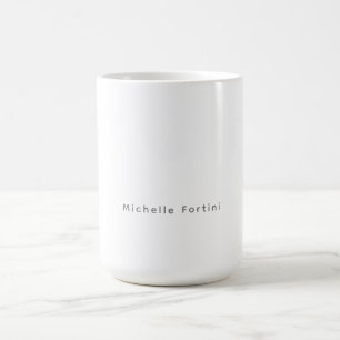 Elegant Schlicht Einfach Minimalistisch Kaffeetasse