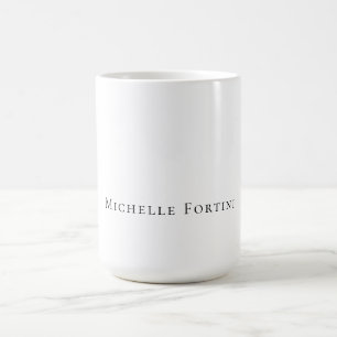 Elegant Schlicht Einfach Minimalistisch Kaffeetasse