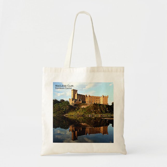 Elegant Scottish MacLeod Clans Dunvegan Castle Tragetasche (Vorne)