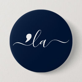 Elegant Script Kamala Harris für Präsident Button