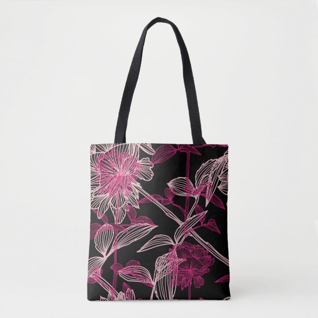 elegant seamless pattern with decorative pink rose (Vorderseite)