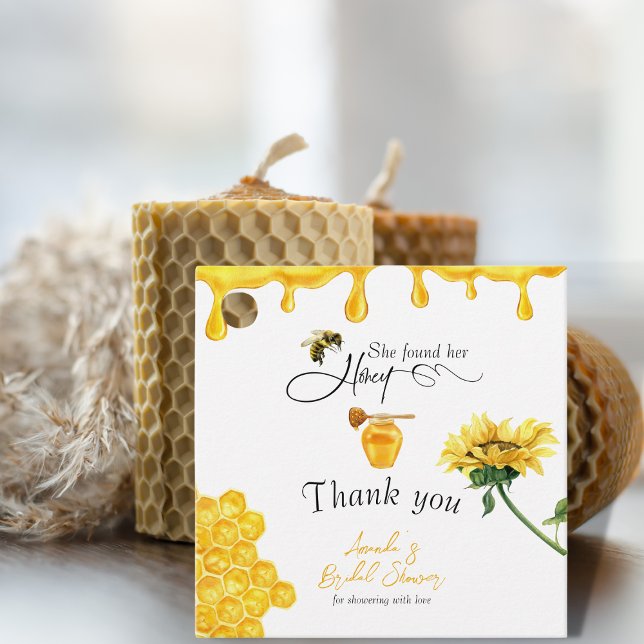 Elegant She fand ihr Honey Bee Brautparty Geschenkanhänger (Von Creator hochgeladen)