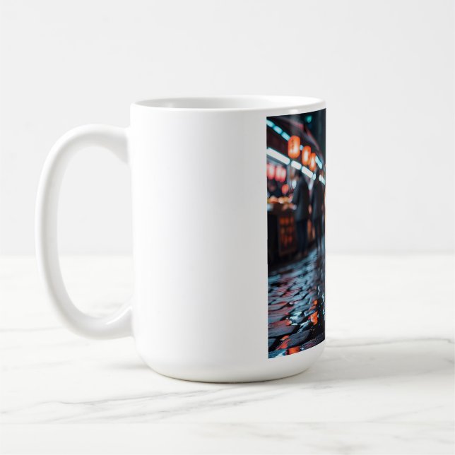 Elegant Shiba Inu Coffee Tasse (Links)