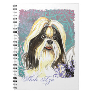 Elegant Shih Tzu-Notebook Notizblock