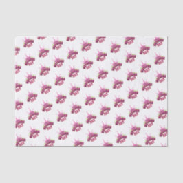 Elegant Shiny Pink Queen Crown Happy mothers day Seidenpapier