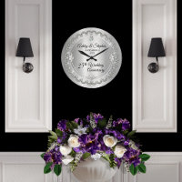 Elegant Silver Diamonds 25. Hochzeitstag