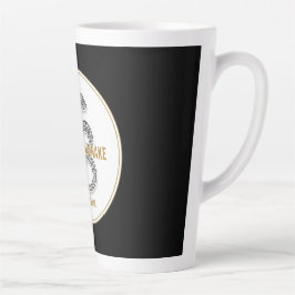 Elegant Snake - Luxury Chinese Zodiac Art & Mystic Milchtasse