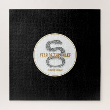 Elegant Snake - Luxury Chinese Zodiac Art & Mystic