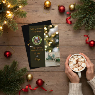 Elegant Snowflake Christmas Invitation Einladung