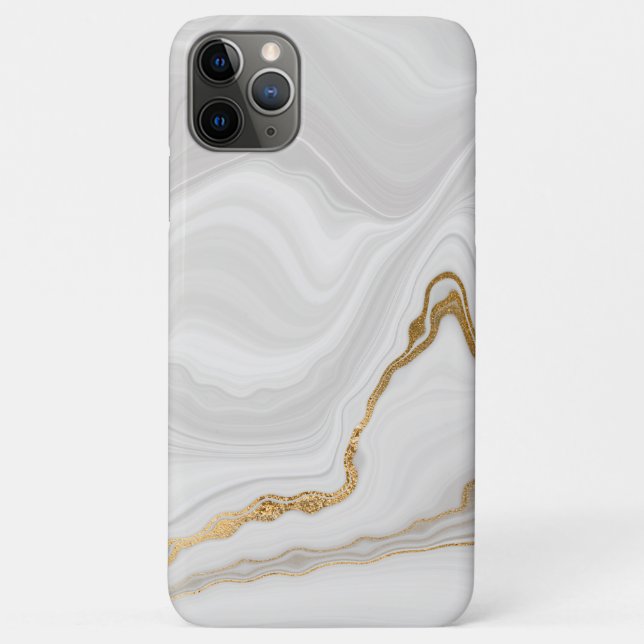  Elegant Soft Blue & White Ombre Case-Mate iPhone Hülle (Rückseite)