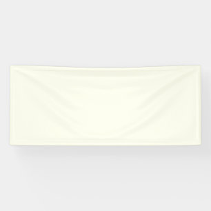 Elegant Solid 6' Banner