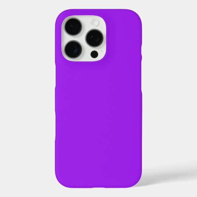 Elegant Solid Lila Case-Mate iPhone Hülle (Rückseite)